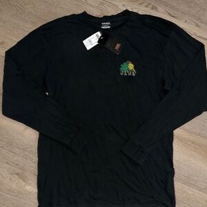 Vans Black Long Sleeve Shirt